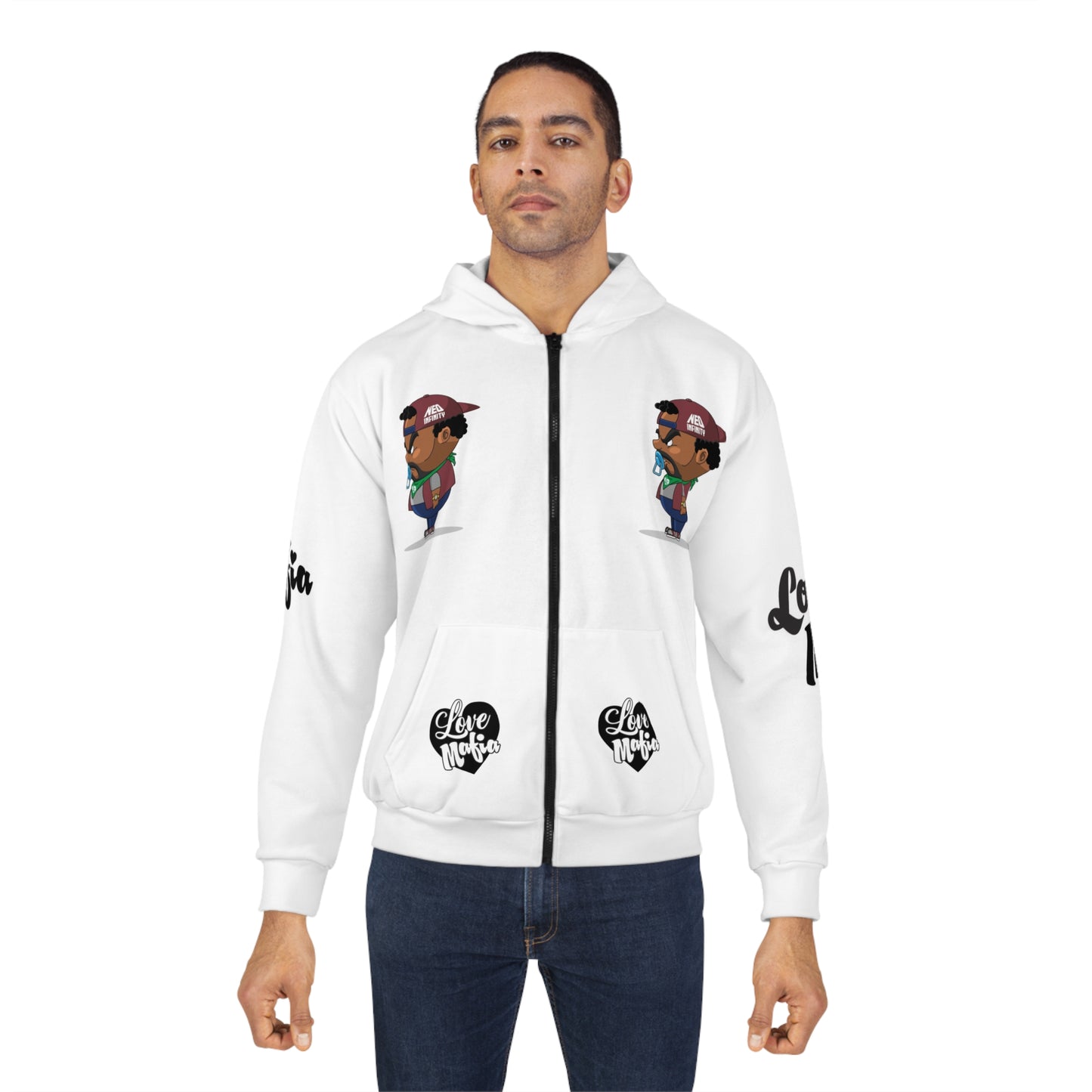 Unisex Zip Hoodie (AOP)