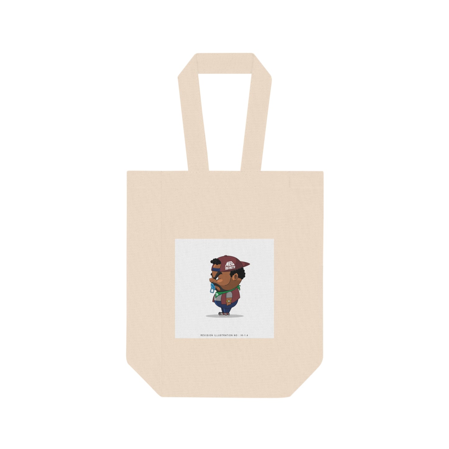 Double Wine Tote Bag