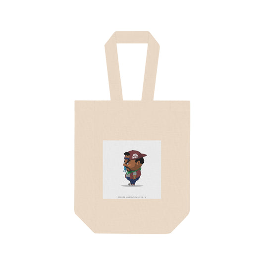 Double Wine Tote Bag