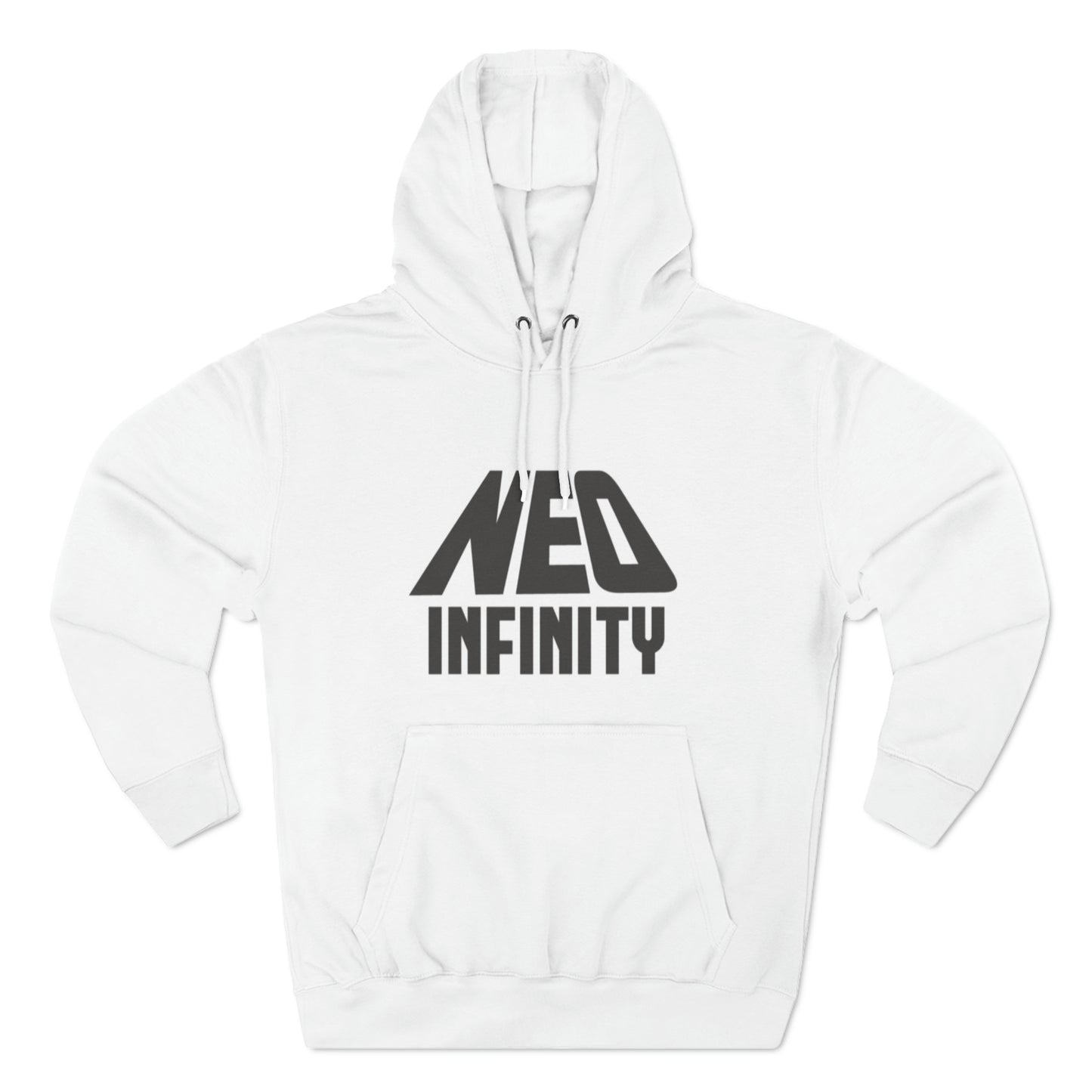 Three-Panel Fleece Hoodie