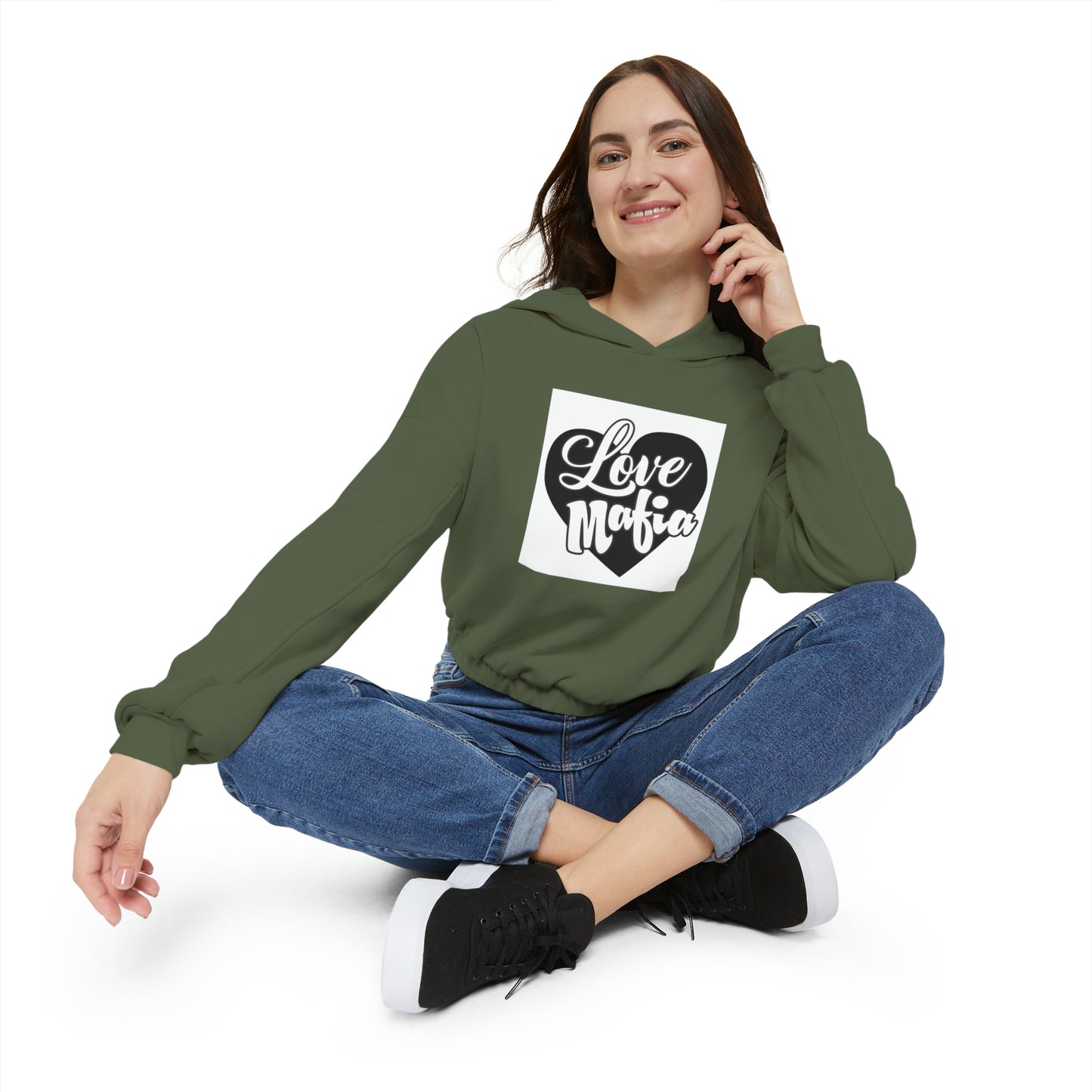 Women's Cinched Bottom Hoodie