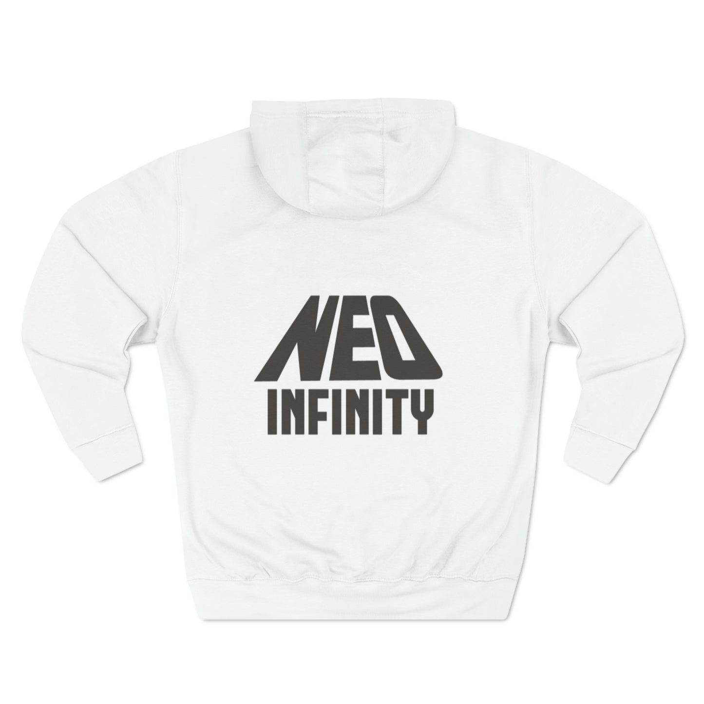 Three-Panel Fleece Hoodie