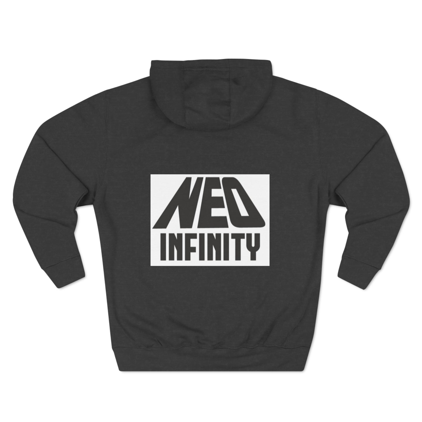 Three-Panel Fleece Hoodie
