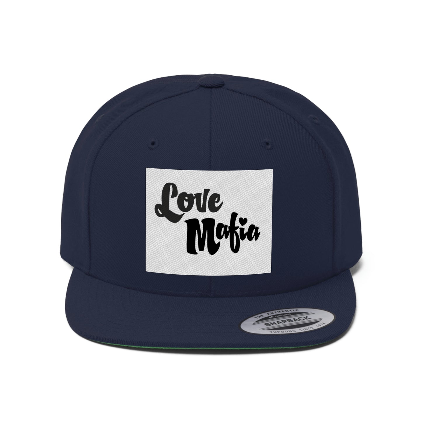 Unisex Flat Bill Hat