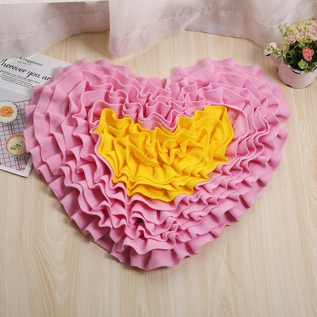Dog Sniffing Mat Pet Slow Feeding Pad Dog Puzzle Toy Interactive Game Training Foraging Blanket Snack Feeding Mat Pets Supplies
